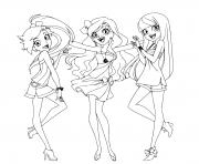 Coloriage Free LoliRock