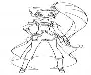 Coloriage Auriana Lolirock