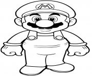 Coloriage super mario bro classic