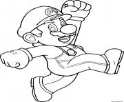 Coloriage super mario bros 3