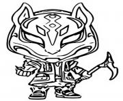 Coloriage funko pop fortnite drift