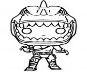 Coloriage funko pop fortnite rex