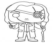 Coloriage Funko Pops Alastor Moody