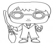 Coloriage Funko Pops Harry Potter