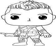 Coloriage Funko Pops Marvel Avengers