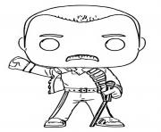 Coloriage funko pop rock queen freddy mercury