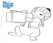 Coloriage jeannot le cousin de pierre lapin