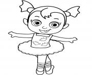 Coloriage bebe vampirina disney