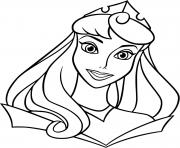 Coloriage princesse aurora