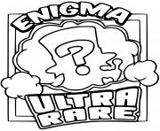 Coloriage superzings enigma ultra rare