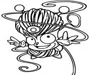 Coloriage superzings tangle boy