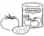 Coloriage canne de tomate broye