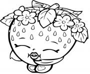 Coloriage fraise dessin anime kawaiishopkins