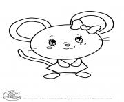 Coloriage titounis souris