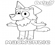 Coloriage Chien Mackenzie Blueys