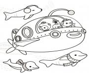 Coloriage the octonauts explore octonauts