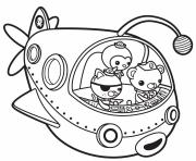 Coloriage octonauts off to adventure octonauts