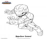 Coloriage iron man marvel super heros