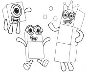 Coloriage Numberblocks