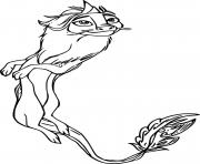 Coloriage Sisu Dragon Flying