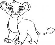 Coloriage tiifu lion