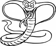 Coloriage Cobra