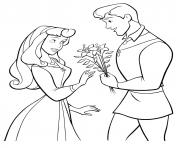 Coloriage la belle au bois dormant princesse 279