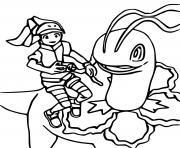 Coloriage germignon pokemon snap