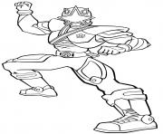 Coloriage power rangers rpm force