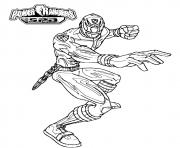 Coloriage power rangers spd force