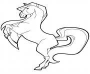 Coloriage chili cheval horseland