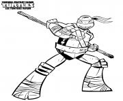 Coloriage les tortues ninja