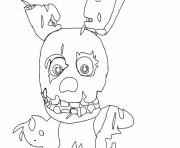 Coloriage five nights at freddys fnaf 1 coloring pages