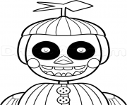 Coloriage phantom balloon boy phantom five nights at freddys fnaf coloring pages