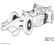 Coloriage Formule 1 Honda Firehawk Izod