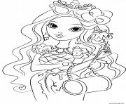 Coloriage fille 12 ans ado fashion