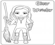 Coloriage Ginny Weasley