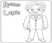 Coloriage Remus Lupin