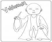 Coloriage Valdemort