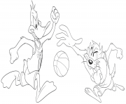 Coloriage Tune Squad from Space Jam 2