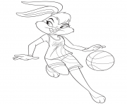 Coloriage Lola Bunny