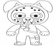 Coloriage rabbit raider