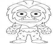 Coloriage trog