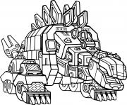 Coloriage Garby Stegarbasaurus Dinotrux