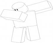 Coloriage Roblox Noob