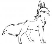 Coloriage loup avec style par sillycandy de deviantArt