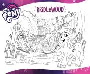 Coloriage birdlewood my little pony the mane 5 nouvelle generation mlp 5