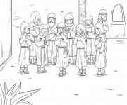 Coloriage Ten Lepers Luke 17_11 19_01