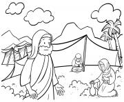 Coloriage Moses Rock One Exodus 17_1 7_01