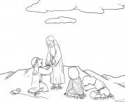 Coloriage Transfiguration Matthew 17_1 9_03